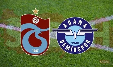 Adana Demirspor Trabzonspor maçı canlı izle! Süper Lig 6. hafta Adana Demirspor Trabzonspor maçı canlı yayın kanalı izle!
