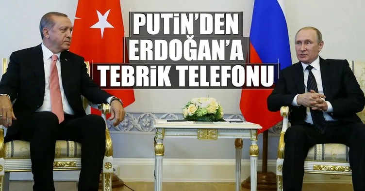 Putin’den Erdoğan’a tebrik telefonu!