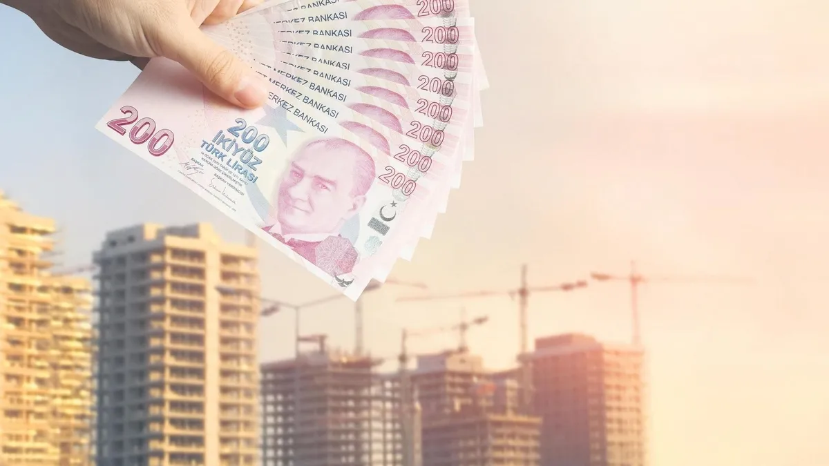 Der Quadratmeterpreis eines Hauses in Istanbul beträgt 60.000 Lira