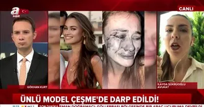 İzmir Çeşme’de ünlü top model Daria Kyryliuk’e plajda dayak! Canlı yayında flaş açıklamalar | Video