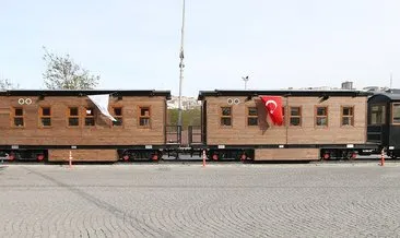 Tarihi tren 100 yıl sonra yeniden hizmete girdi #istanbul Tarihi tren 100 yıl sonra yeniden hizmete girdi #istanbul