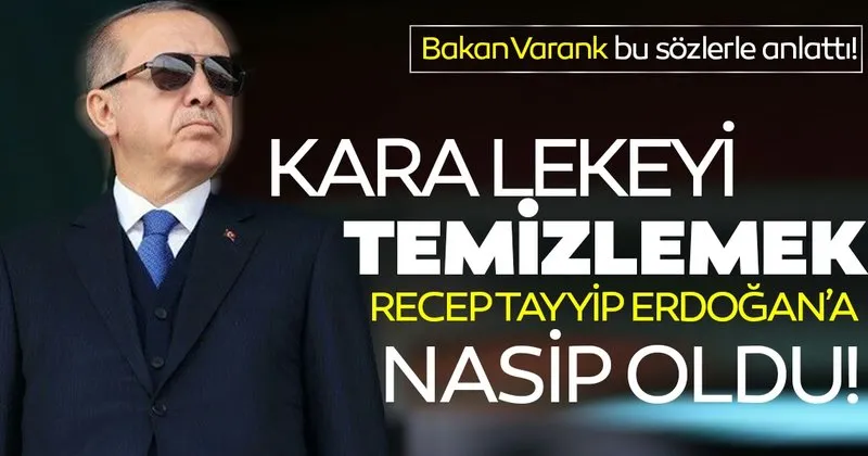 Bakan Varank Bu Sozlerle Anlatti Bu Kara Lekeyi Temizlemek Recep