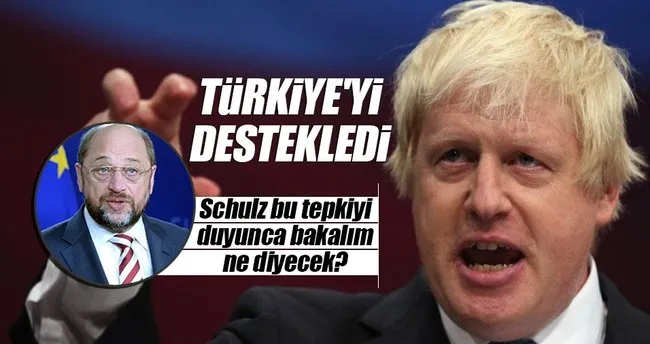 İngiliz Bakan Johnson’dan Türkiye’ye destek