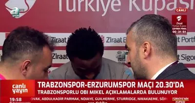 Trabzonsporlu Obi Mikel’den Emre Belözoğlu açıklaması!