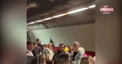 Yenikapı-Hacıosman Metro Hattı’ndaki seferlerde aksama | Video