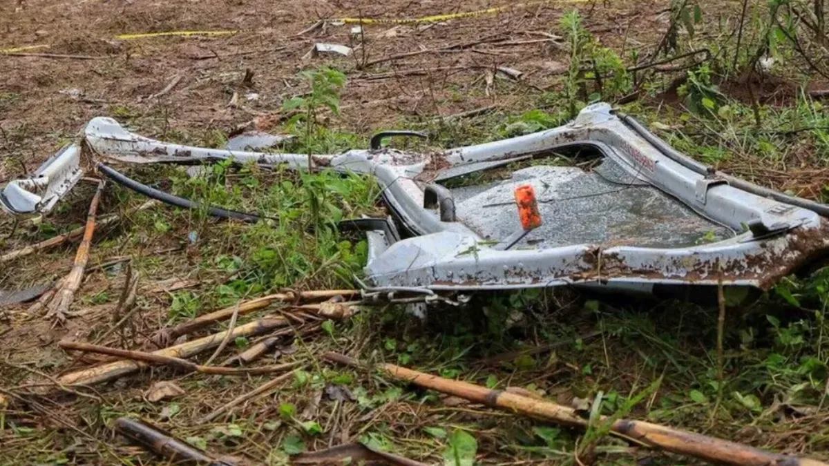 Brezilya’da helikopter düştü: 4 ölü Brezilya’da helikopter düştü: 4 ölü