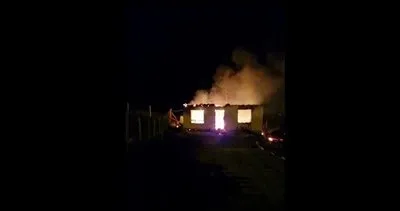 Kırıkkale’de bağ evinde yangın