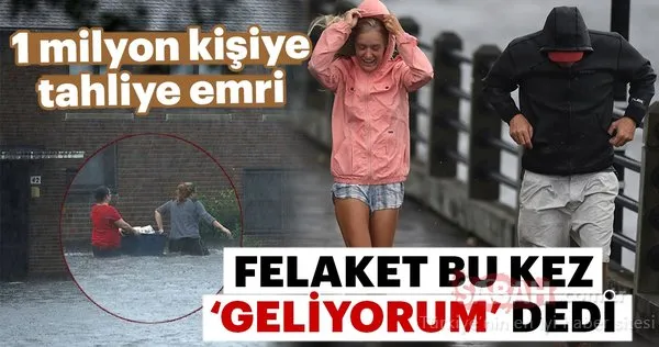 Florence kasırgası etkisini göstermeye başladı