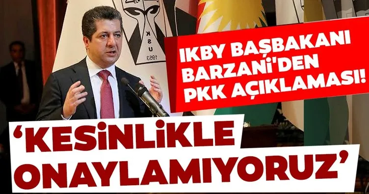 IKBY Başbakanı Barzani’den flaş PKK açıklaması!