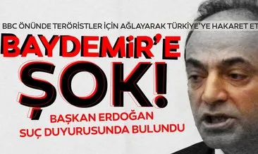 Cumhurbaşkanı Erdoğan’dan HDP’li Baydemir’e suç duyurusu