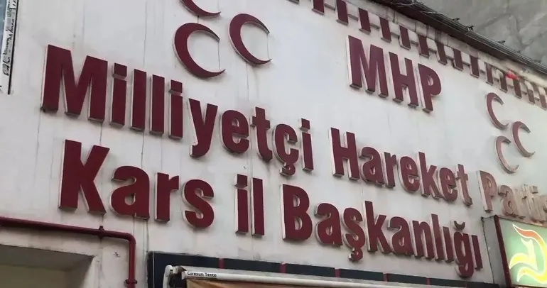 MHP Kars teşkilatı feshedildi