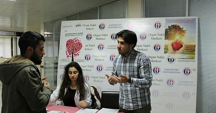 Gaziantep’te organ bağışı kampanyasına destek