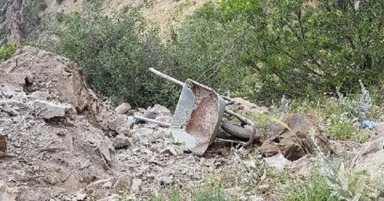 PKK’ya ait 4 odalı mağara bulundu