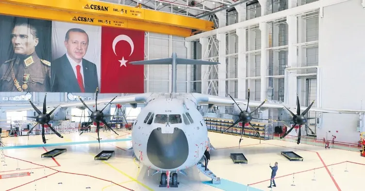 Kayseri’de A400M gururu