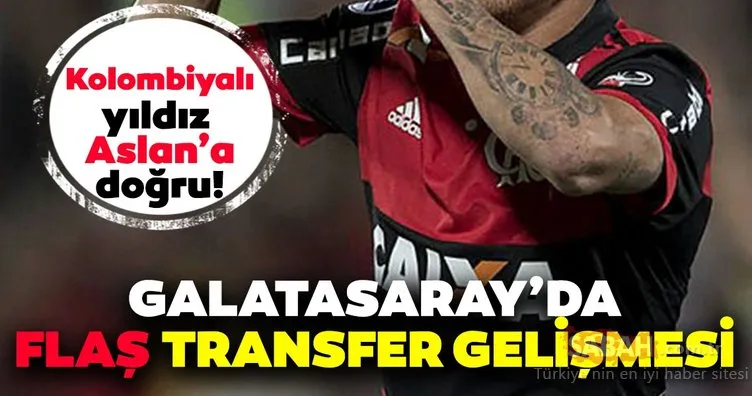 Son dakika: Galatasaray’da flaş transfer gelişmesi! Kolombiyalı yıldız Aslan’a doğru…
