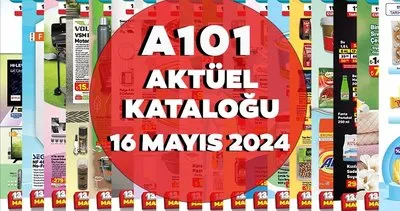 A101 aktüel kataloğu 16 Mayıs 2024 yayında || Motorlu bisiklet, mobilya, beyaz eşya, termosifon bugün mağazada satışta!