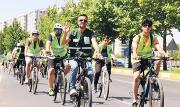 Pedallar sağlıklı yaşam için çevrildi #erzurum