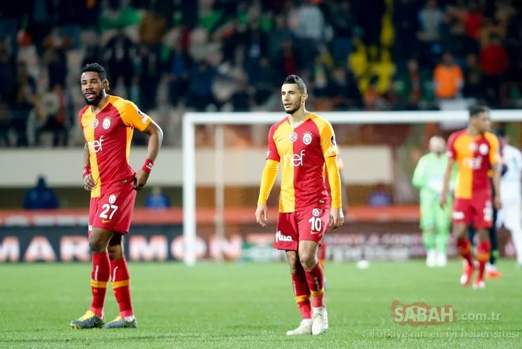 Galatasaray’da Younes Belhanda problemi! 20. haftada bunu ilk kez yaptı