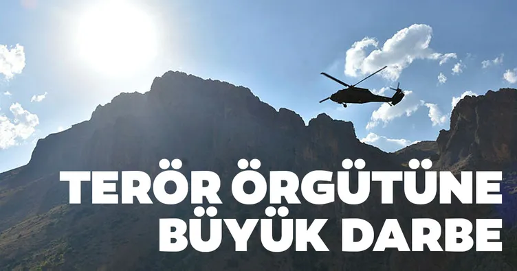 Terör örgütü PKK’ya büyük darbe