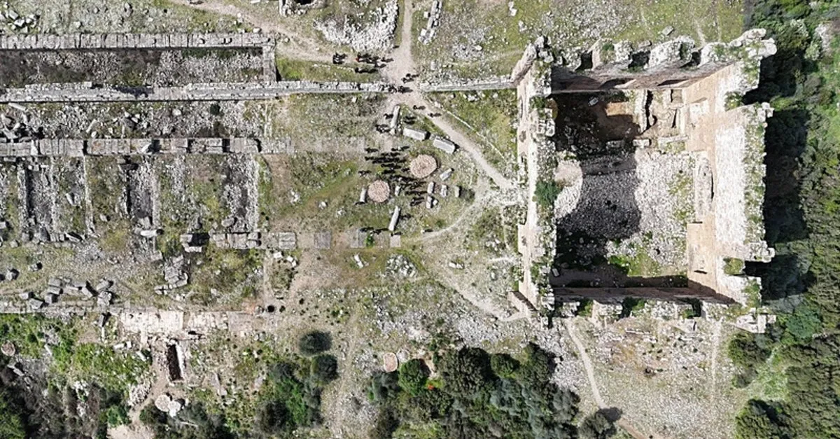 Aspendos’a tarihi dokunuş