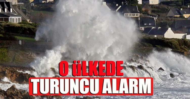 Fransa’da turuncu alarm