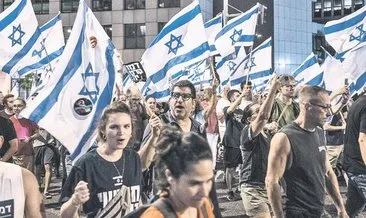 Mossad’dan protesto yorumu: İsrail ikiye bölündü