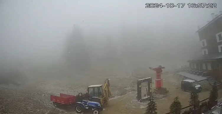 SON DAKİKA: Uludağ’a mevsimin ilk karı yağdı! Meteoroloji’den açıklama geldi!