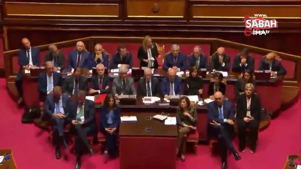 İtalya'da Meloni hükümeti Senato’dan güvenoyu aldı | Video