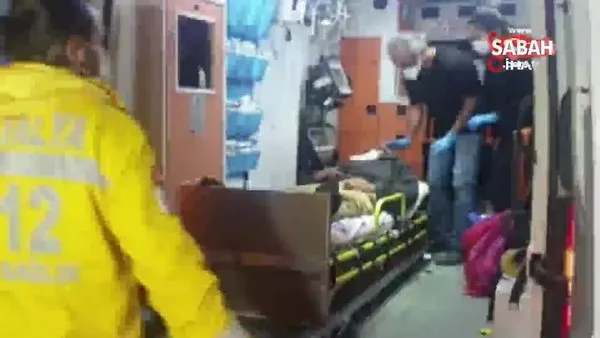 Antalya'da 3 kişi motosikletine çarptıkları Suriyeli çöp toplayıcı genci döverek hastanelik ettiler | Video