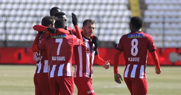 Ziraat Türkiye Kupası’nda Bandırmaspor’u deviren Sivasspor çeyrek finalde! Max Gradel şov yaptı
