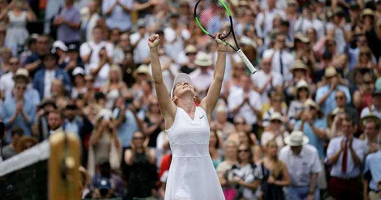 Wimbledon’da ilk finalist Halep