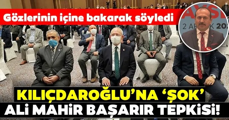 Kılıçdaroğlu’na muhtarlarla toplantısında şok ’Ali Mahir Başarır’ tepkisi