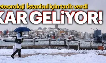 Son Dakika Haberi: Meteoroloji’den hava durumu ve yağış uyarısı geldi! İstanbul’da kar ne zaman yağacak?