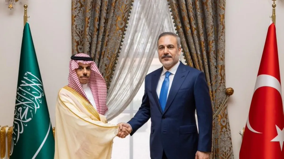 Bakan Fidan Suudi Arabistanlı mevkidaşı ile görüştü! Bakan Fidan Suudi Arabistanlı mevkidaşı ile görüştü!