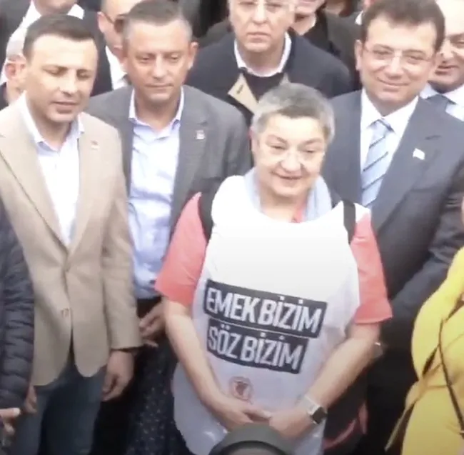 İmamoğlu ve Özel TSK’ya iftira atan Şebnem Korur Fincancı’yla aynı karede