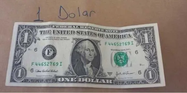 1 Dolar’ın sırrı!