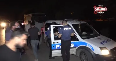 Adana’da ses bombası atarken polise denk gelen şüpheliler böyle yakalandı | Video