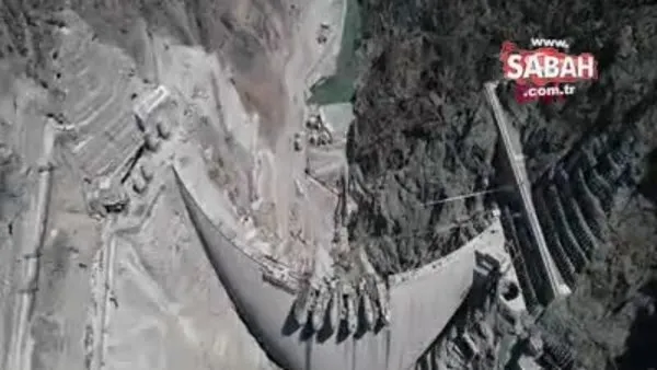 Türkiye'nin en yüksek barajının su tutacağı tarih belli oldu | Video