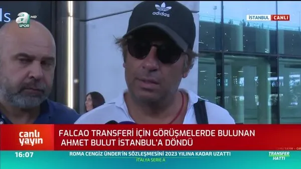 Ahmet Bulut'tan Galatasaray'ın Falcao transferi için flaş açıklama