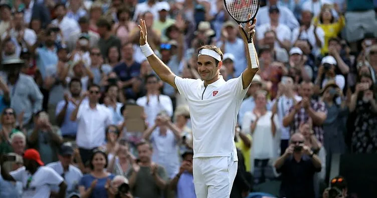 Wimbledon’da Federer’in yüzü gülüyor