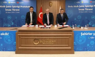Turkcell ve Huawei Ordu’da akıllı şehir için iş birliği yapacak