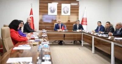 Başkan Güngör, Başkentte Azerbaycan Heyetiyle bir araya geldi