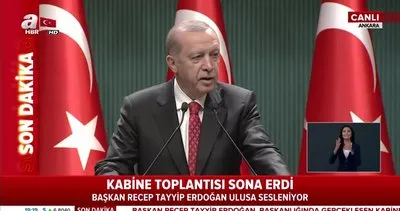 Başkan Erdoğan yeni normalleşme planını açıkladı! İşte alınan kararlar | Video