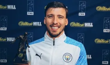 Manchester Cityli Ruben Dias’a yılın futbolcusu ödülü