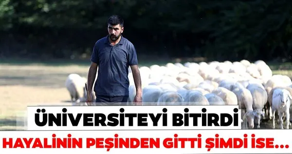 Üniversiteyi bitirdi; ıslık çalarak gideceğim bir işim olsun dedi; şimdi herkese örnek oluyor!