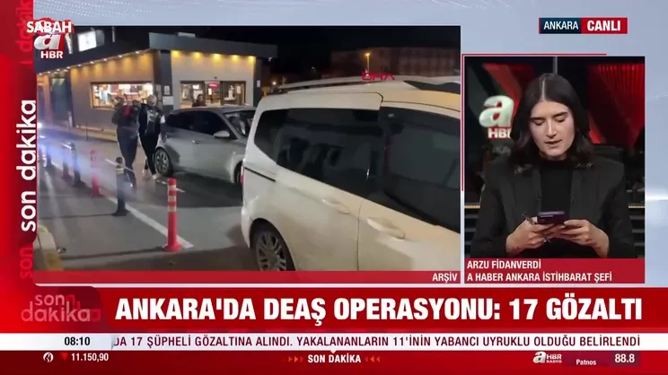 Ankara'da DEAŞ operasyonu: 17 gözaltı