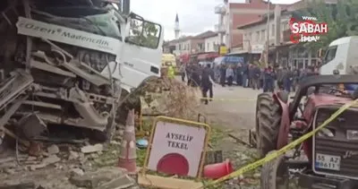 İzmir’de kamyon ortalığı savaş alanına çevirdi: 8 yaralı | Video