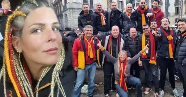 Ünlü oyuncu Pelin Öztekin’in locasını bastılar! Fanatik Galatasaraylı Pelin Öztekin karakolluk oldu!