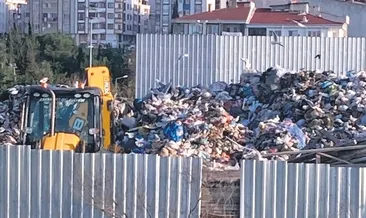 Mahallede çöp tesisi isyanı