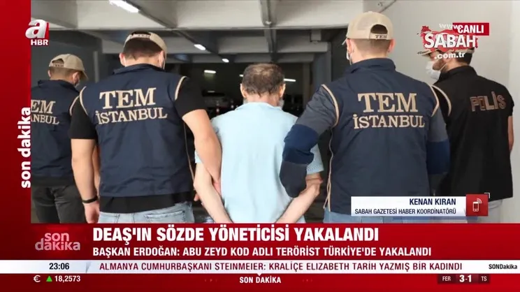 SON DAKİKA HABERİ | Başkan Erdoğan duyurdu: DEAŞ'ın sözde yöneticisi yakalandı! | Video